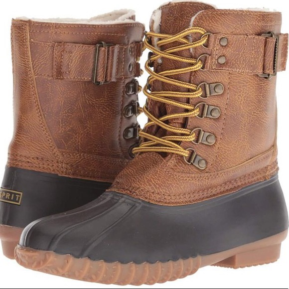 Esprit Tan Wiley Winter & Rain Mid-Calf Duck Boots - Picture 15 of 15